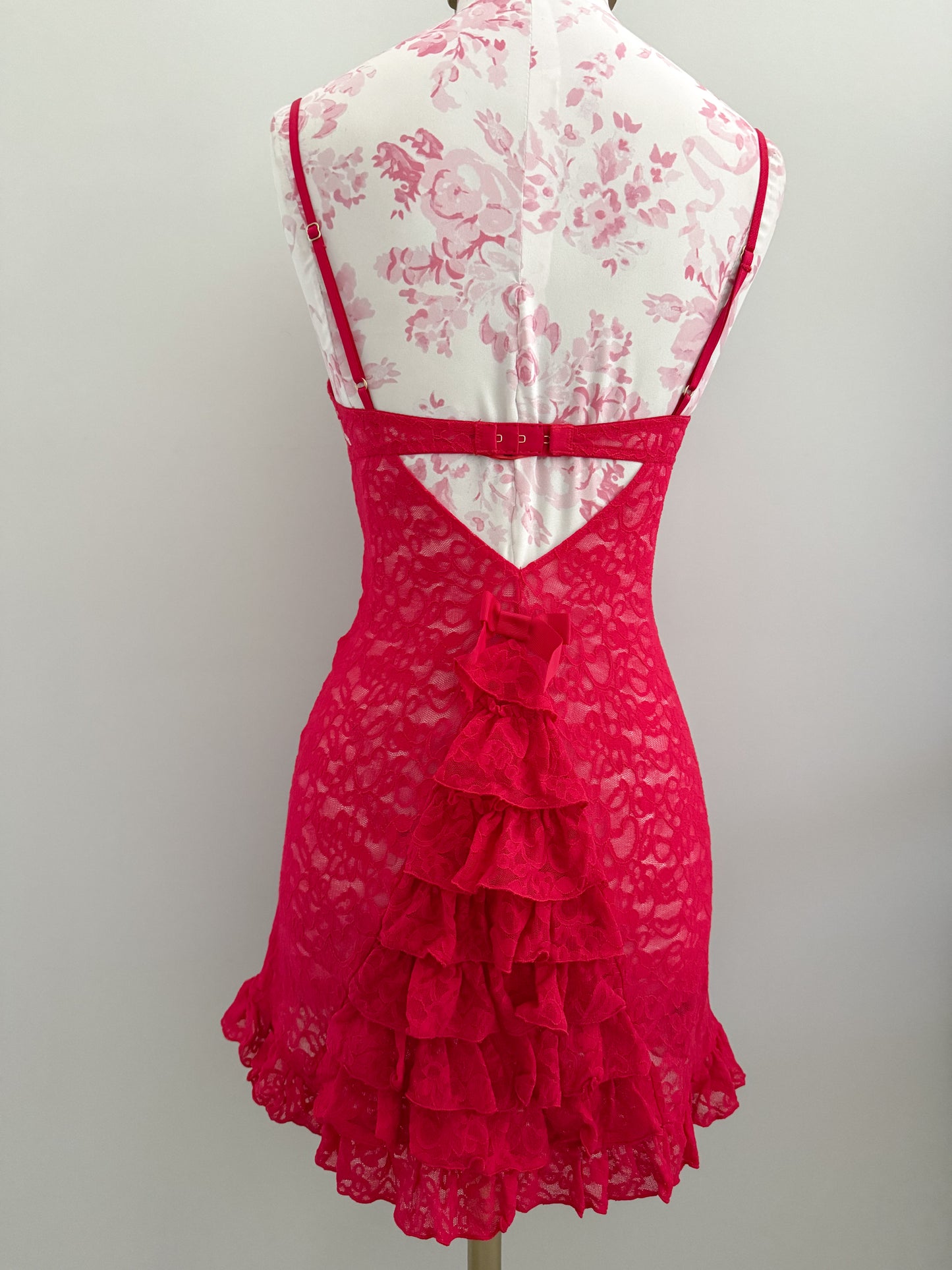 capri dragonfruit dusk spritz slip dress