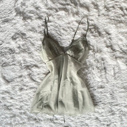 blue hawaiian cocktail slip dress