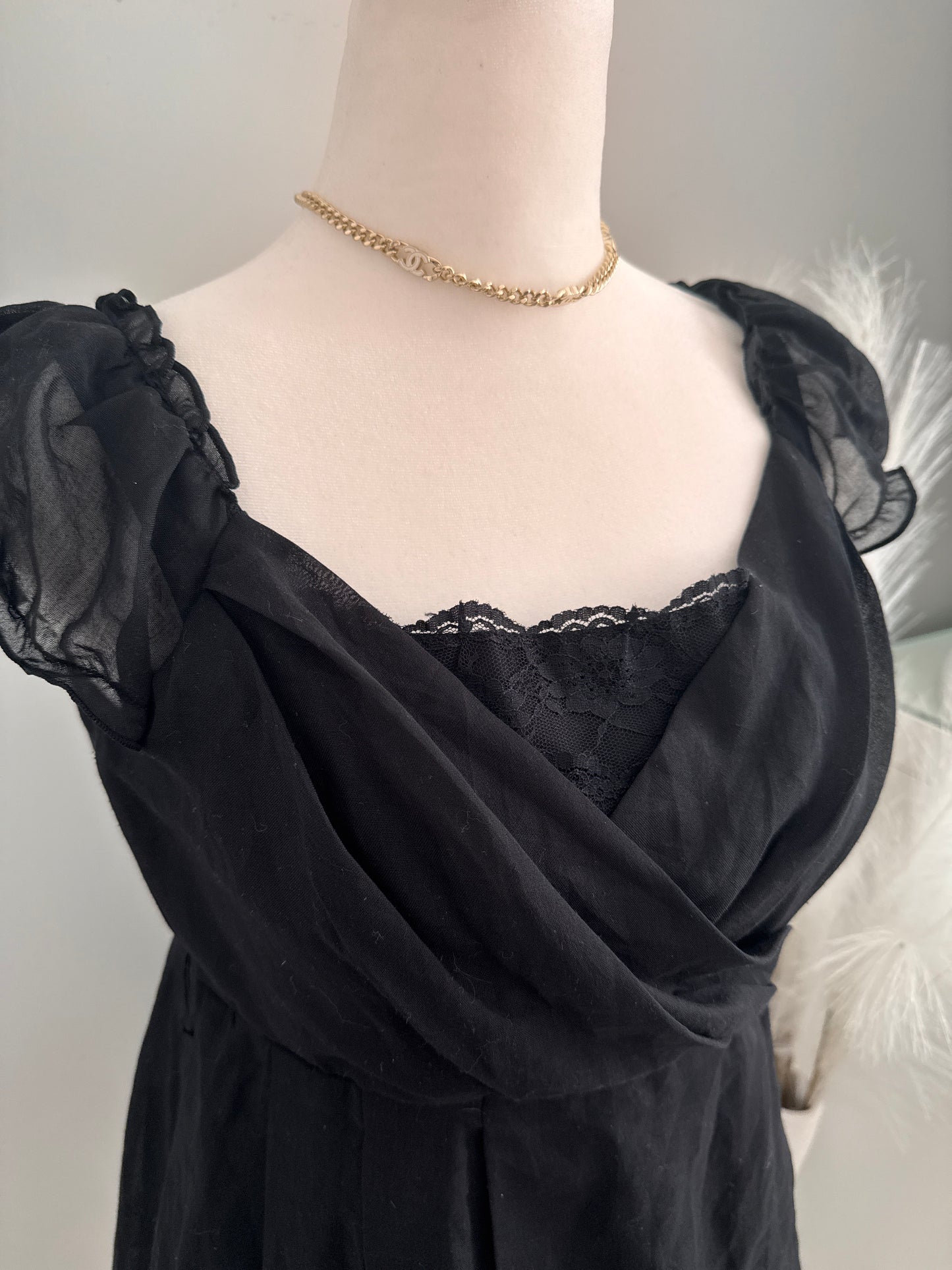 black goji berry spritz camisole