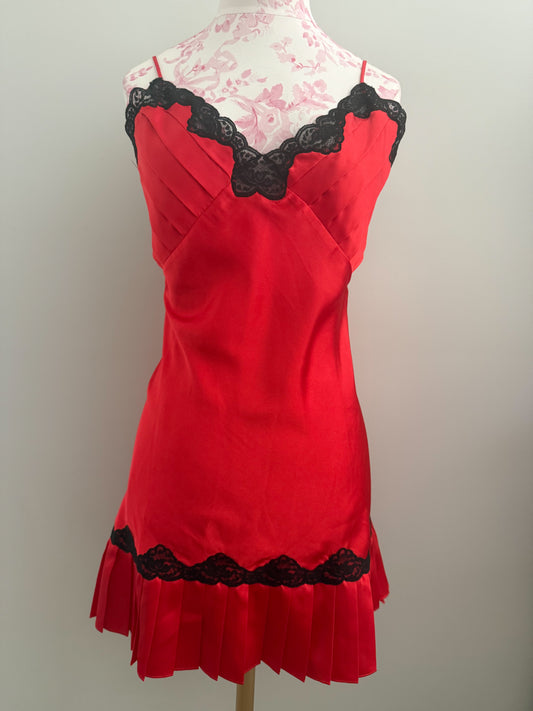 black salt tulip martini slip dress