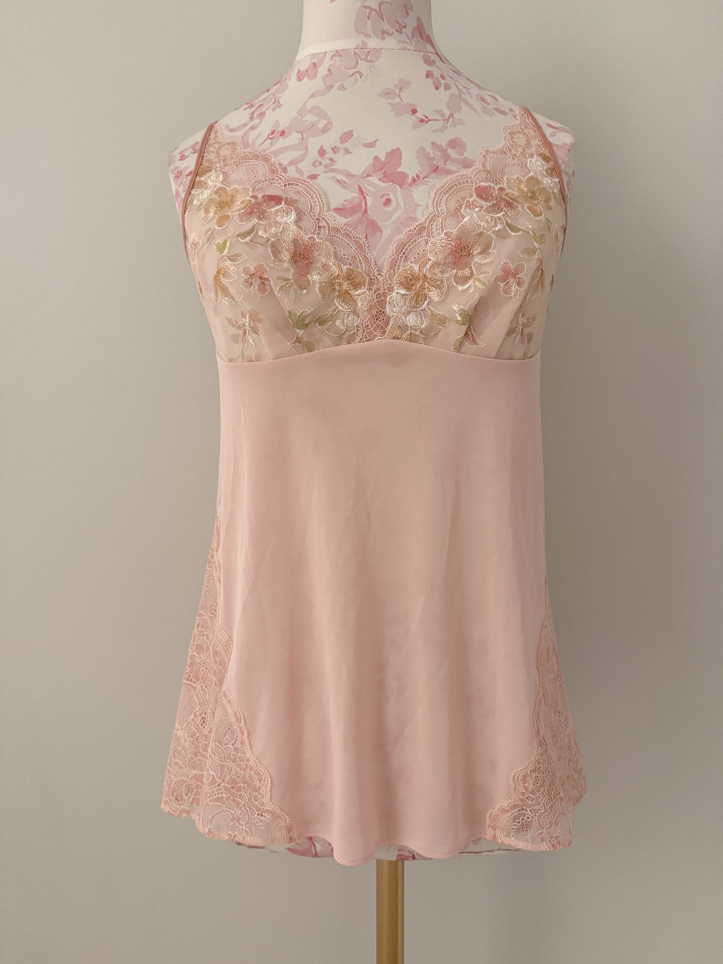 winter tulle blossom cocktail camisole