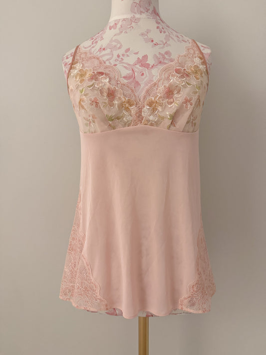 winter tulle blossom cocktail camisole