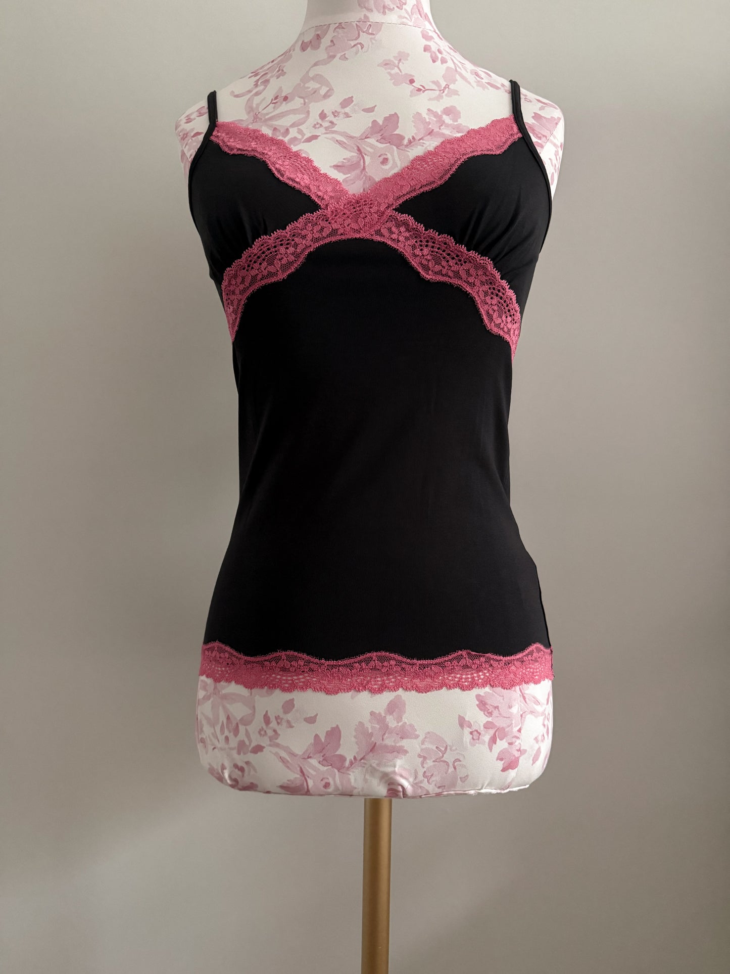 black cherry drop cocktail camisole