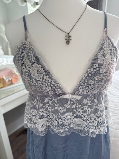 blueberry thyme refresher slip dress