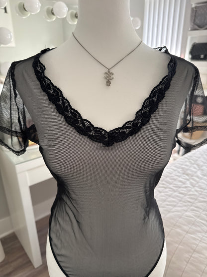 black licorice spritzer bodysuit