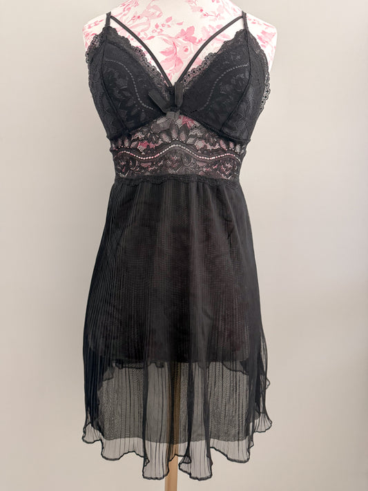 black cherry ripple martini babydoll
