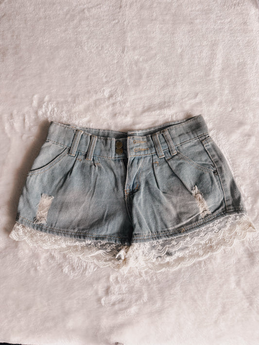 milkshake lace bunny shorts
