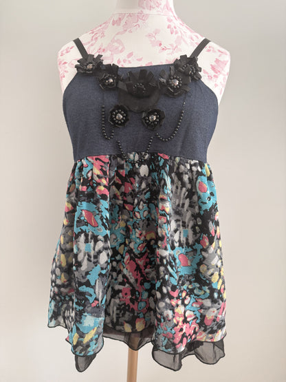 midnight poppyseed twist cocktail camisole