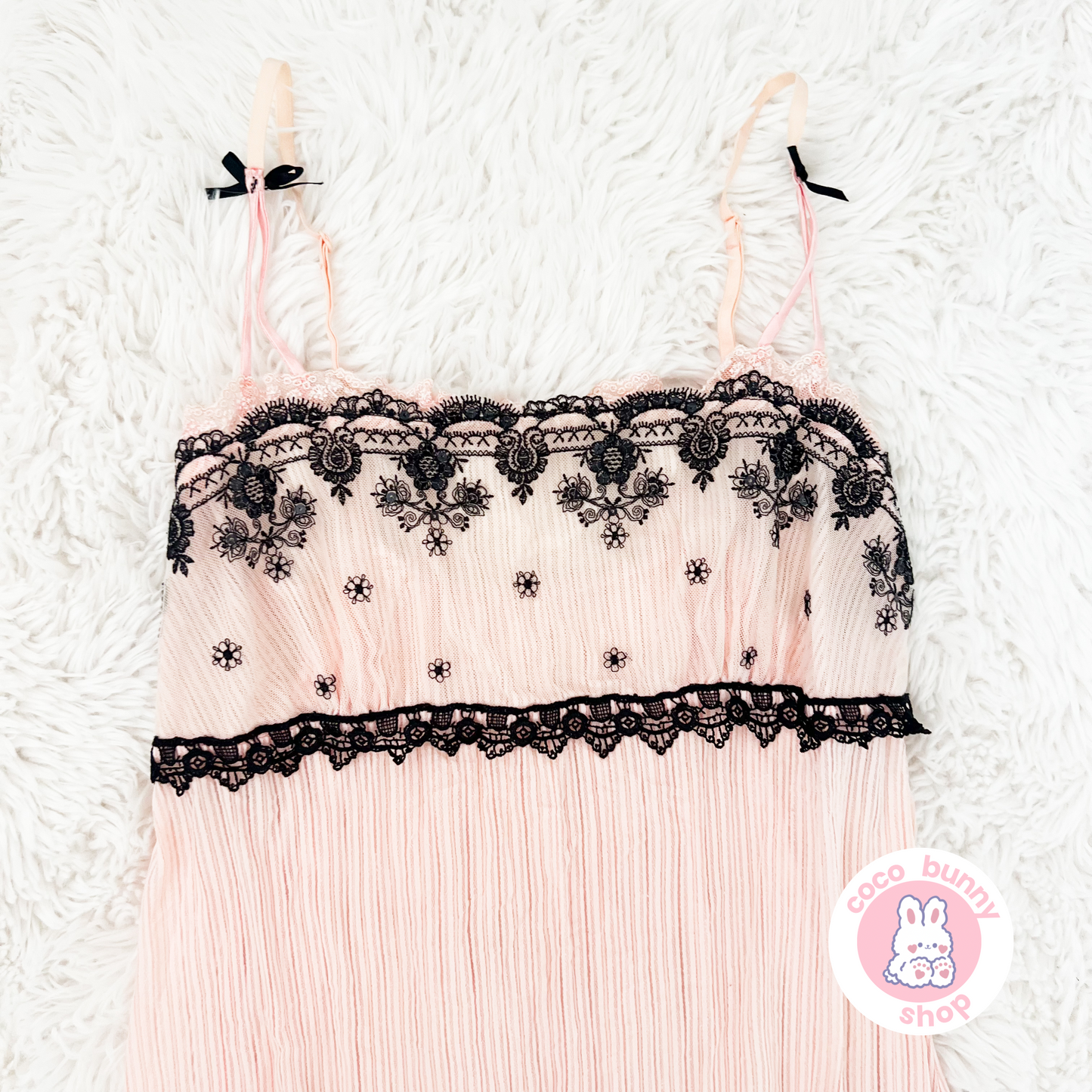 princess peach black lace shimmer floral slip dress