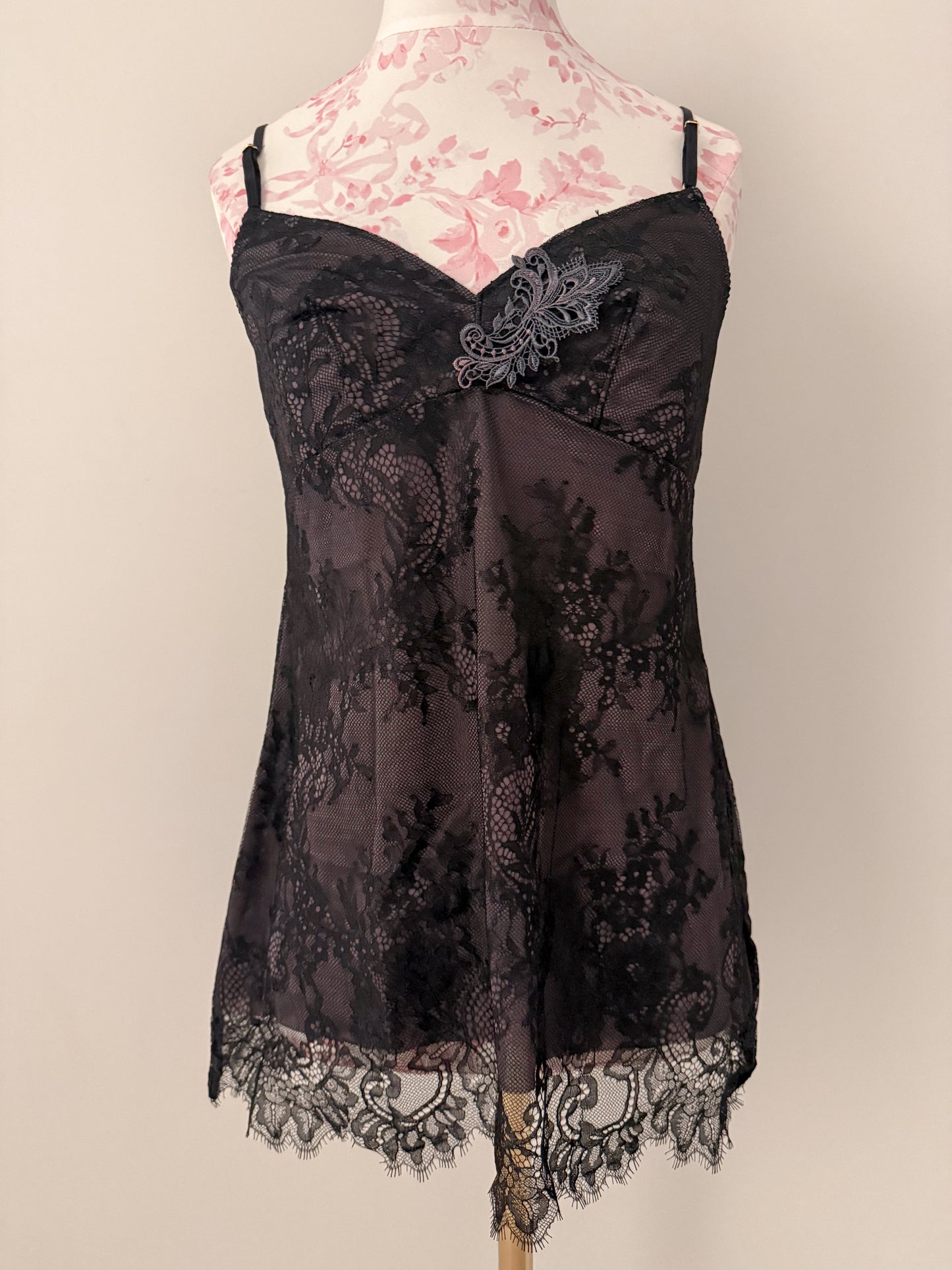 enchanted petal pearl spritzer camisole