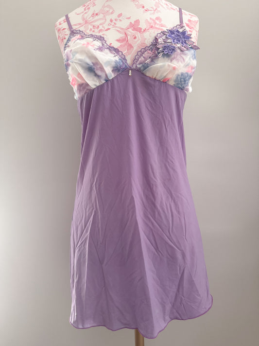 iced plum petal martini babydoll