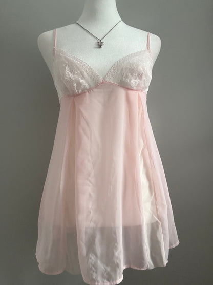 pink lychee mai tai cocktail slip dress