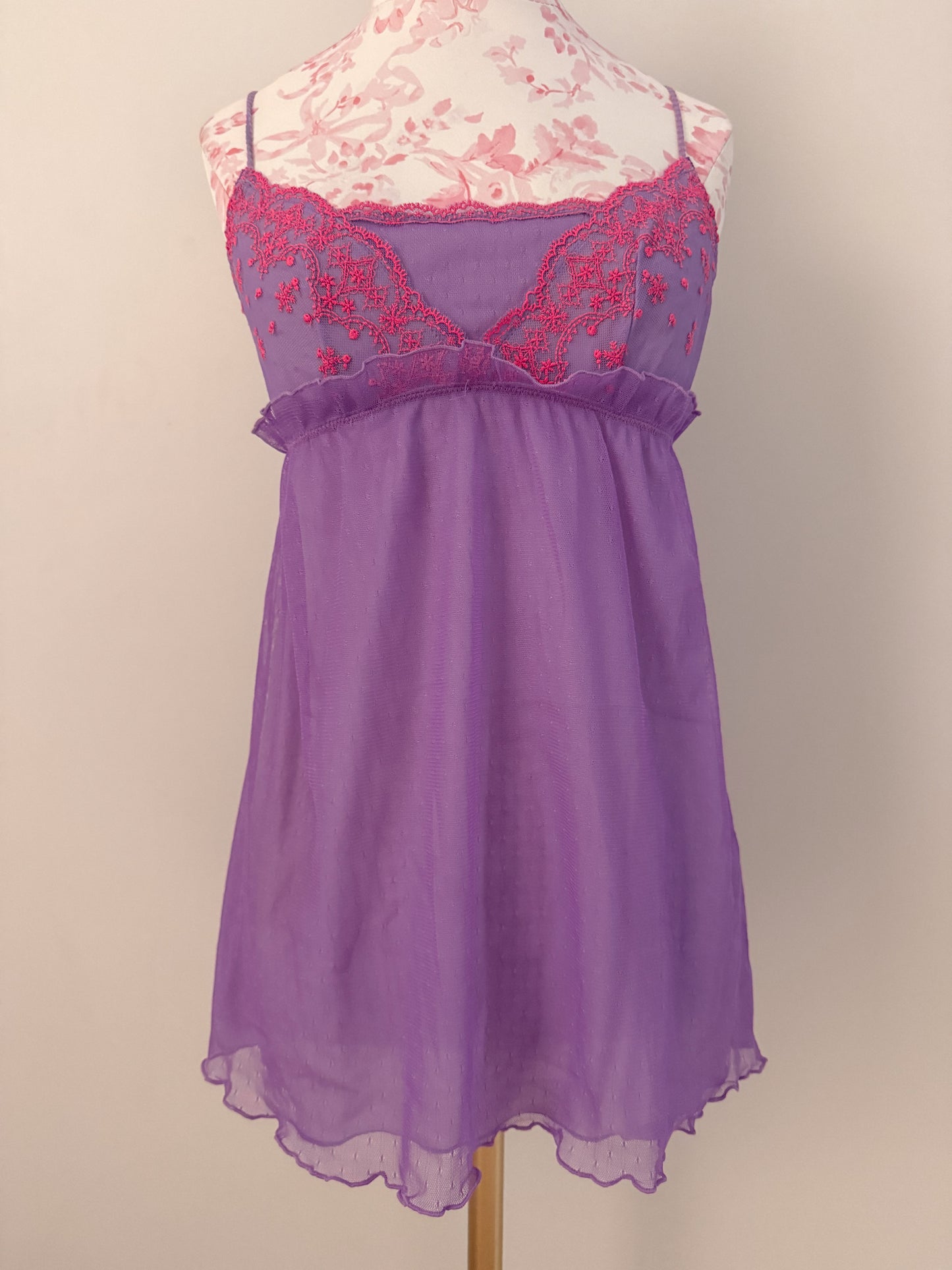 violet haze swirl margarita babydoll