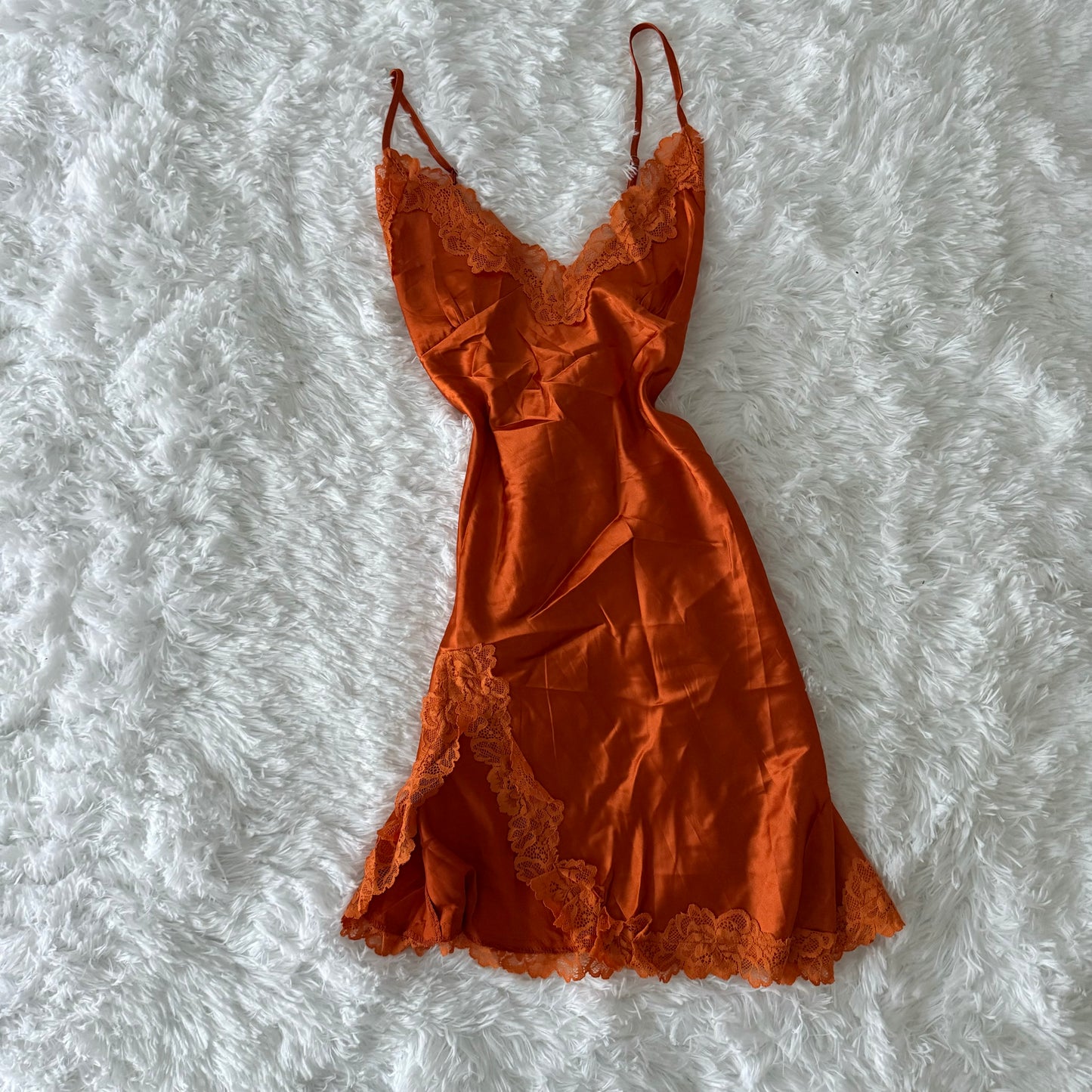 tangerine mojito cocktail slip dress
