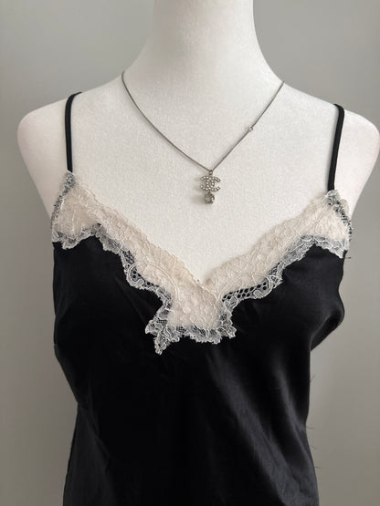 midnight martini cocktail slip dress