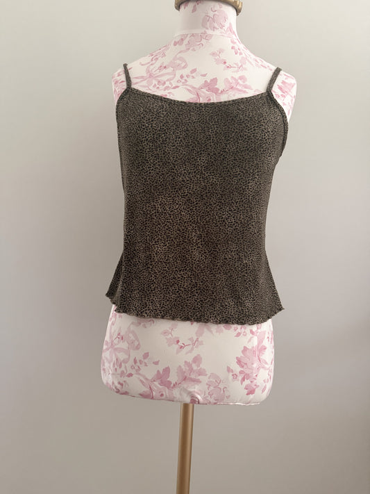 starlit mocha splash martini camisole