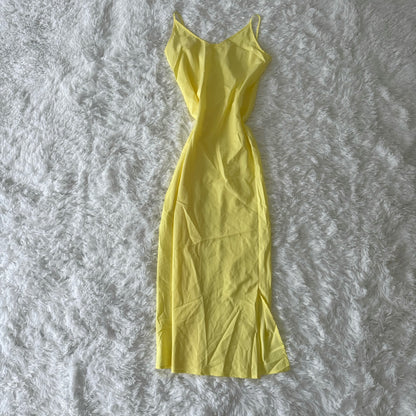 banana old fashioned cocktail slip dress