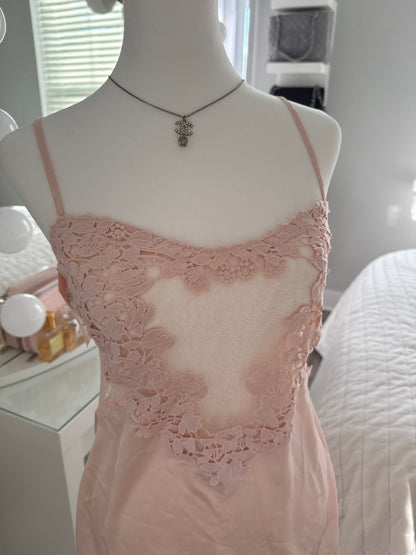 rose petal margarita slip dress