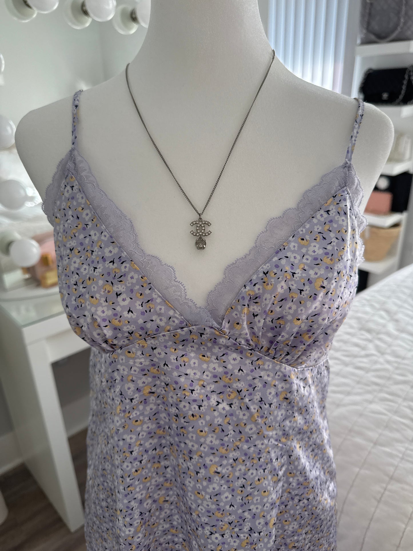 grape mint mojito cocktail slip dress