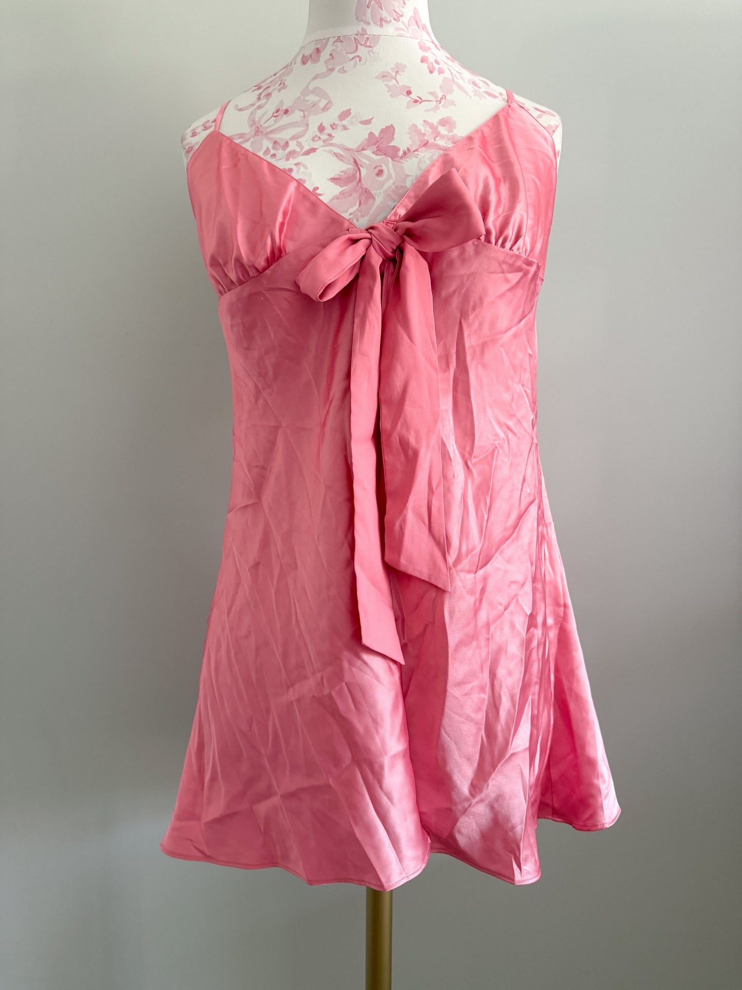 bali dragonfruit glow spritz slip dress