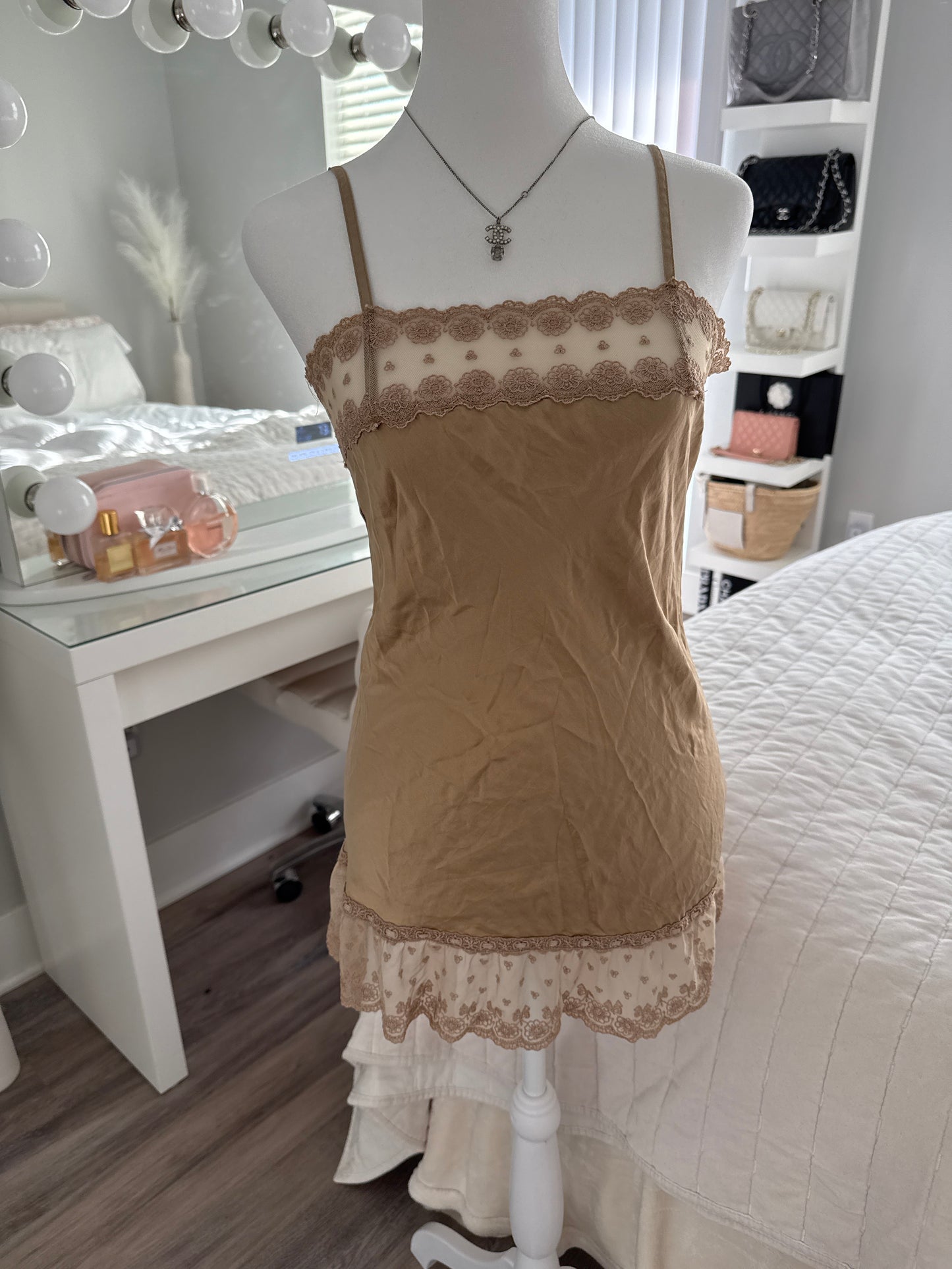 orange zest bronx cocktail slip dress