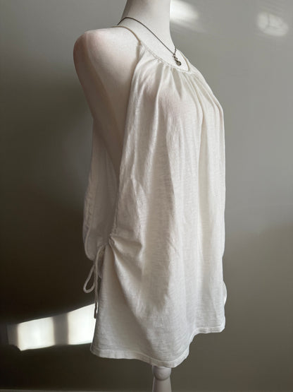 marshmallow wave cocktail swimsuit coverup