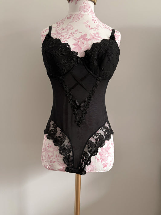 black hibiscus fizz cocktail bodysuit
