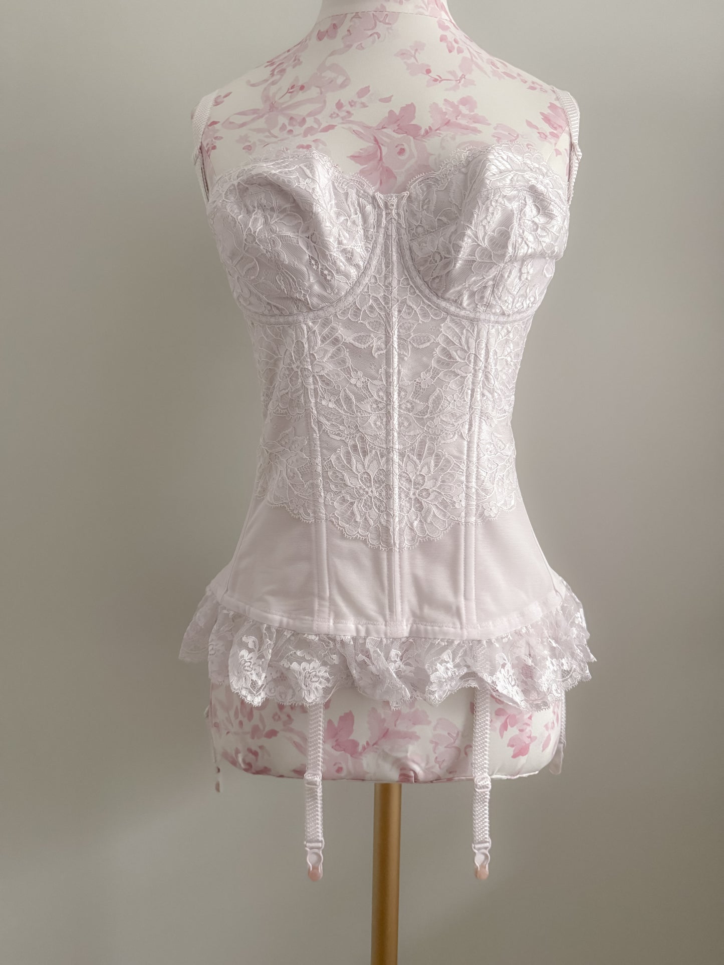 white orchid brandy cocktail corset
