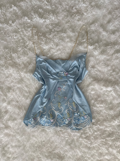 blue raspberry sparkler cocktail camisole