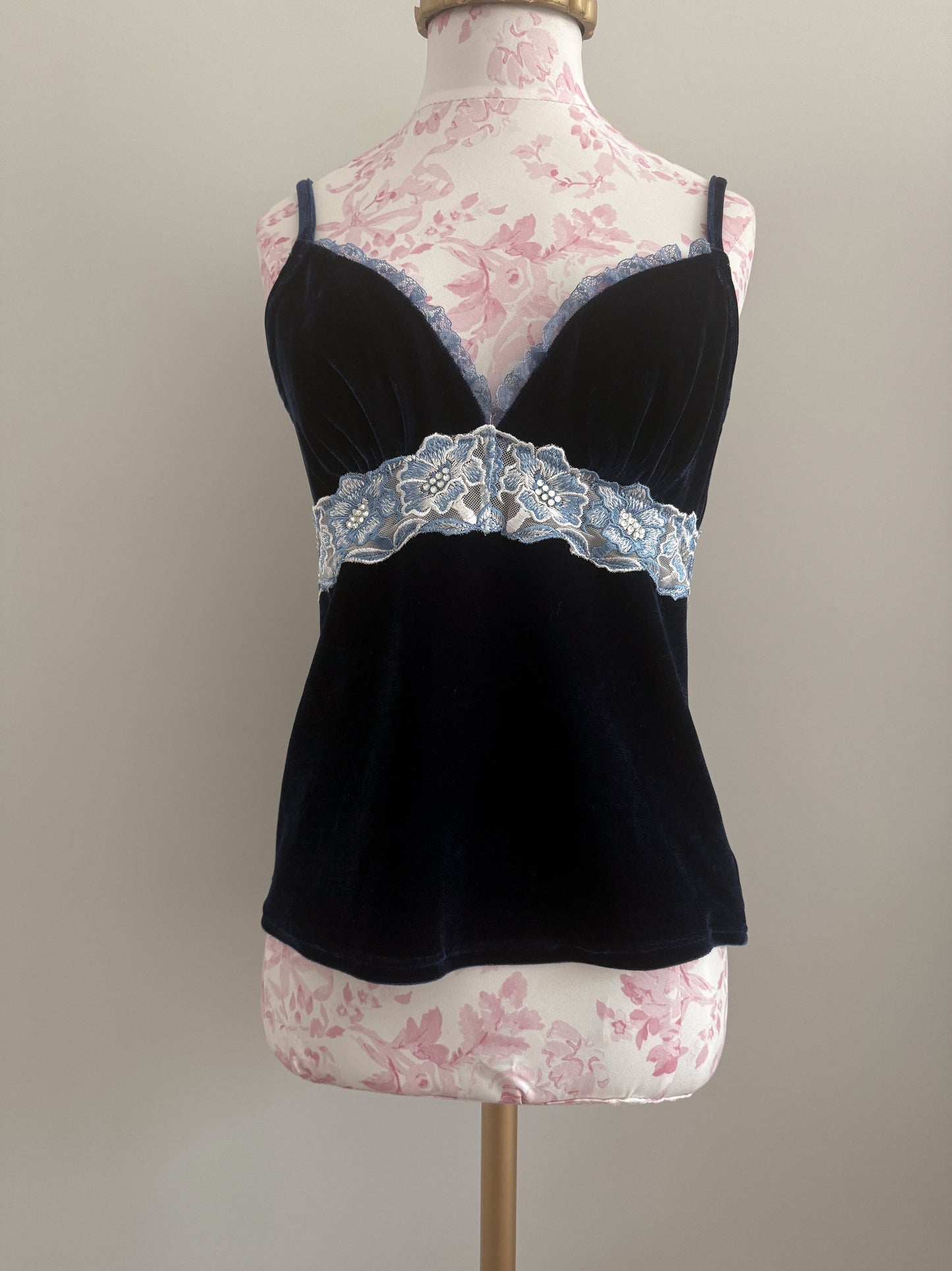 midnight berry blossom martini camisole