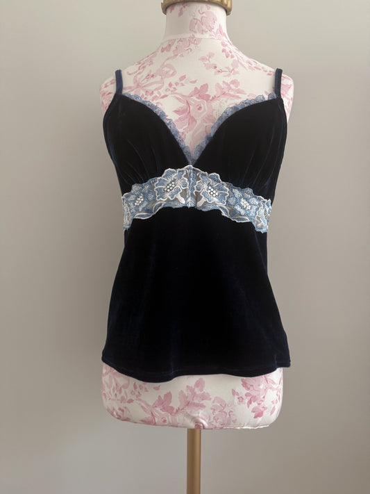 midnight berry blossom martini camisole