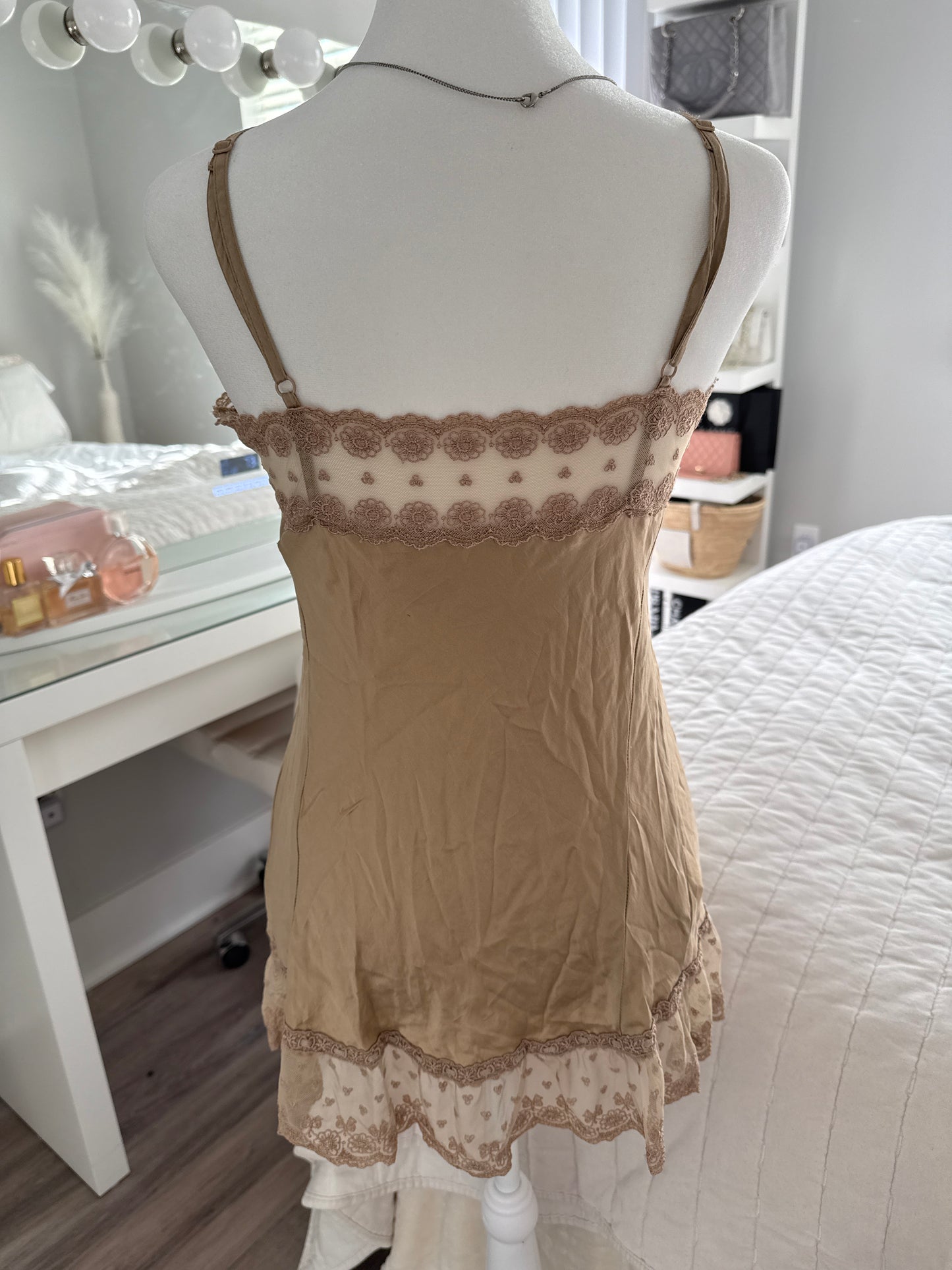 orange zest bronx cocktail slip dress