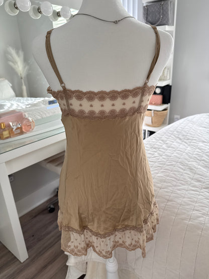 orange zest bronx cocktail slip dress