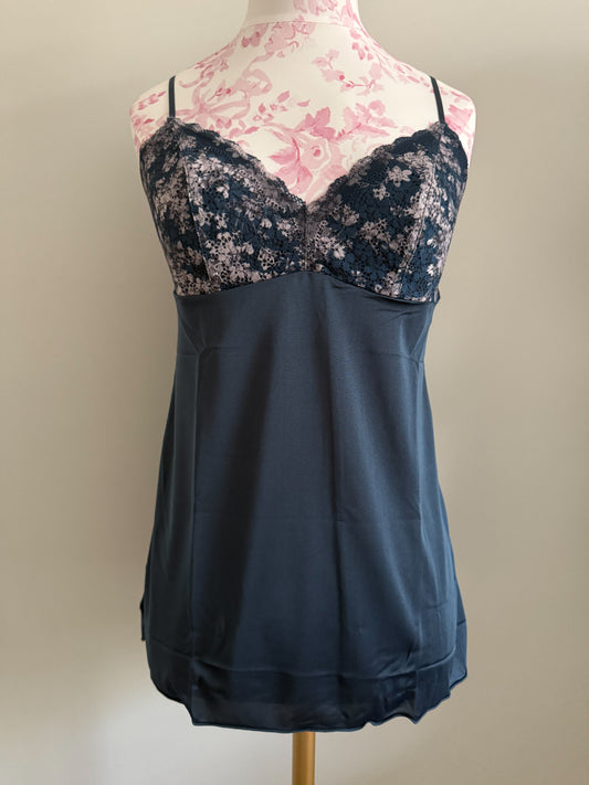 bluebell moon twist cocktail slip dress