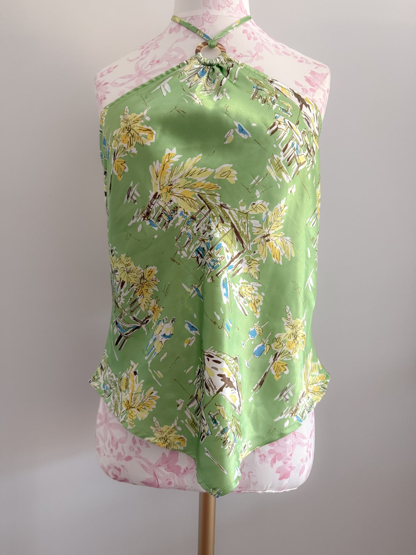 amalfi lime blossom martini camisole