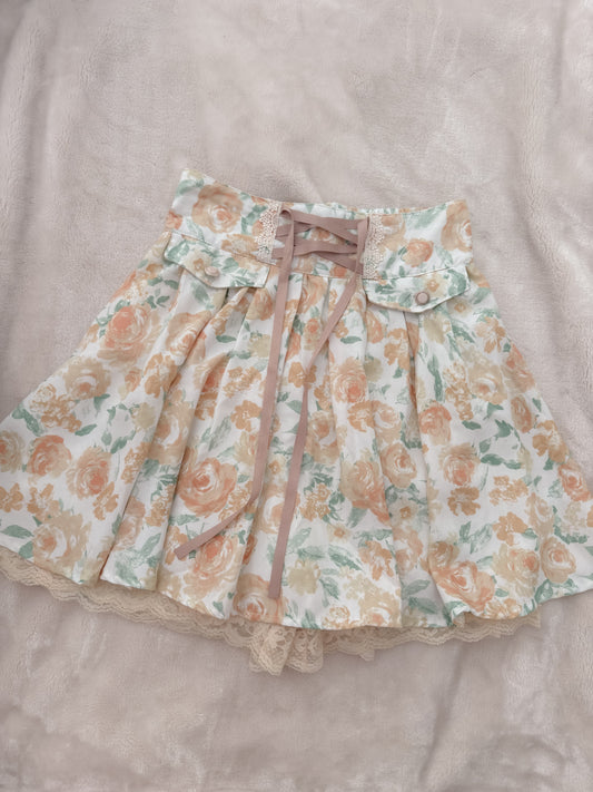 peach rose dream margarita skort