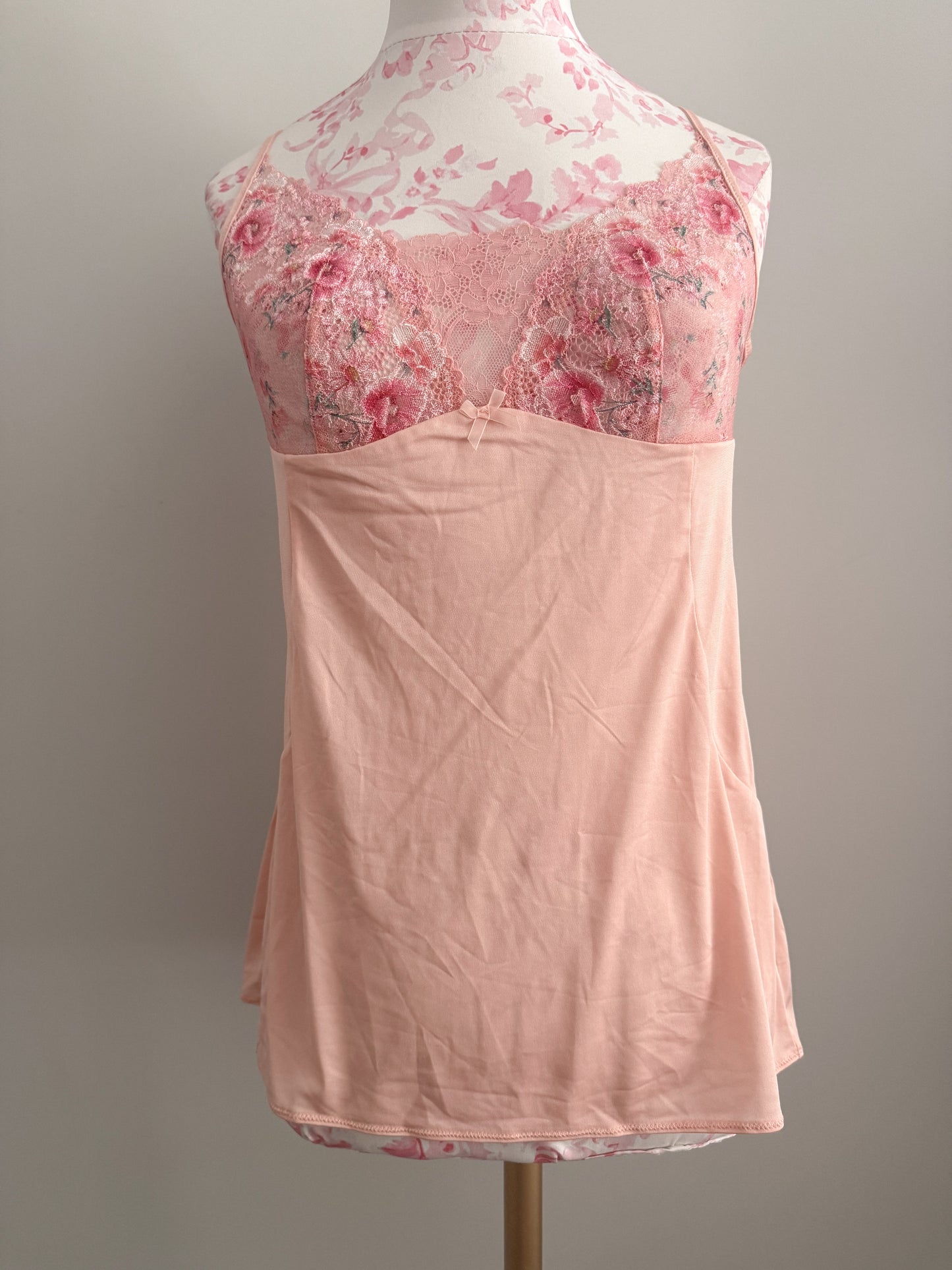 peach frosting custard bellini camisole