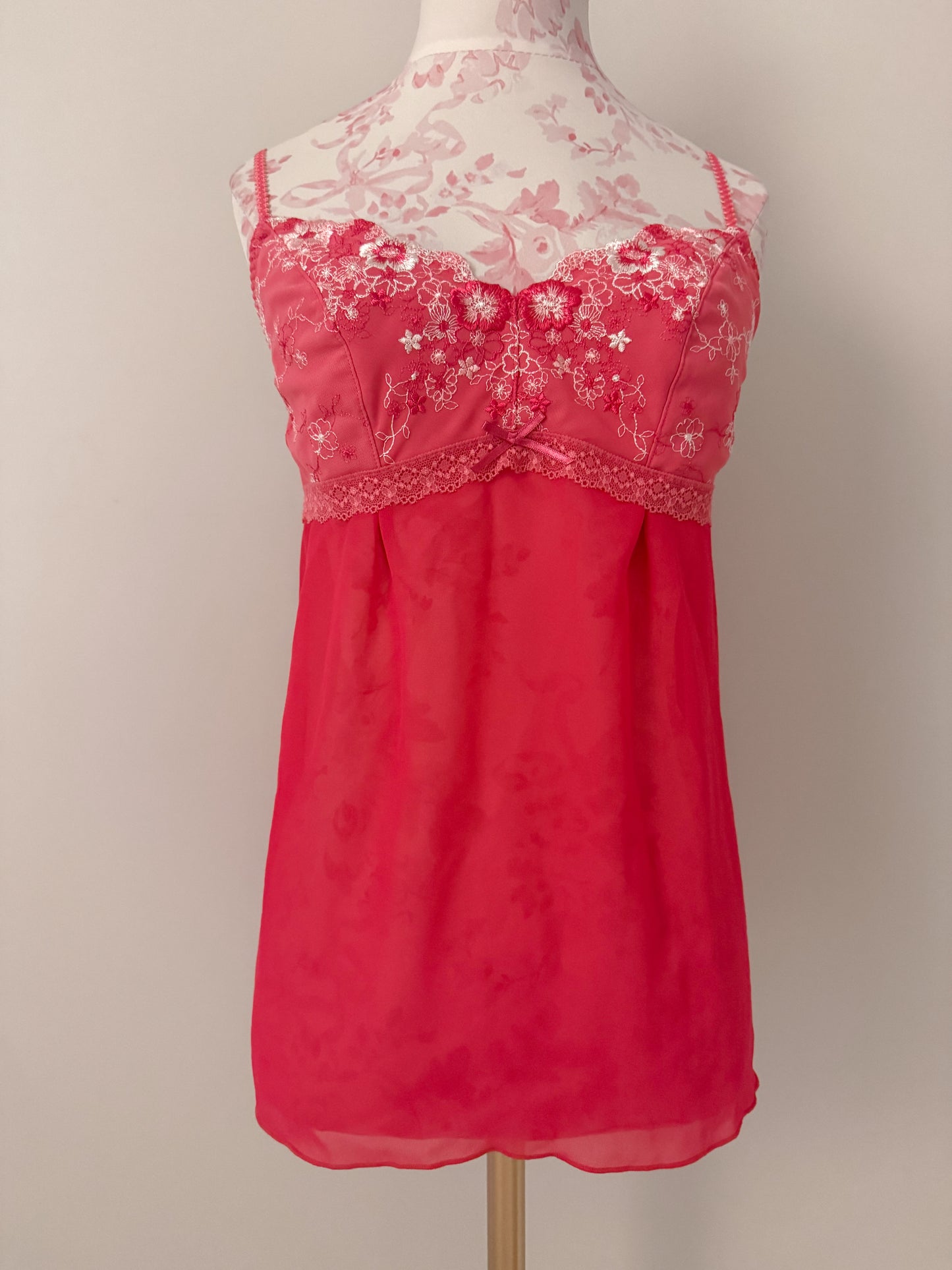 scarlet berry kiss martini camisole