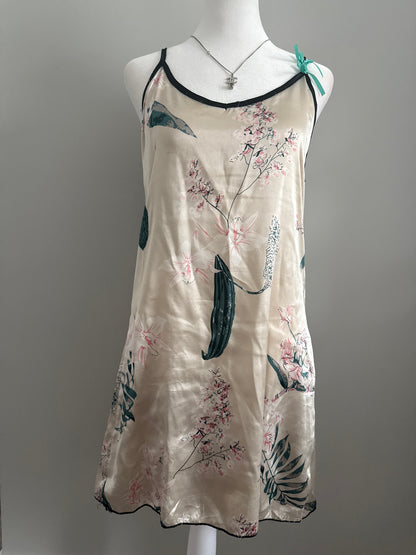 palm summer spritz cocktail slip dress