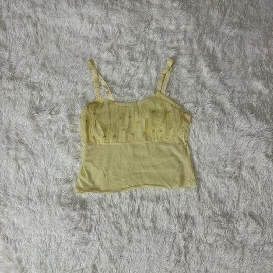 lemon rose sparkling spritzer camisole