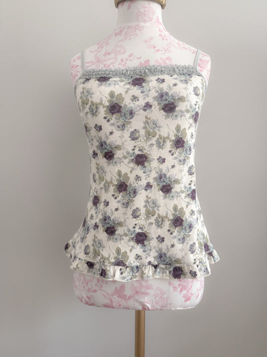 cornflower plum fizz martini camisole