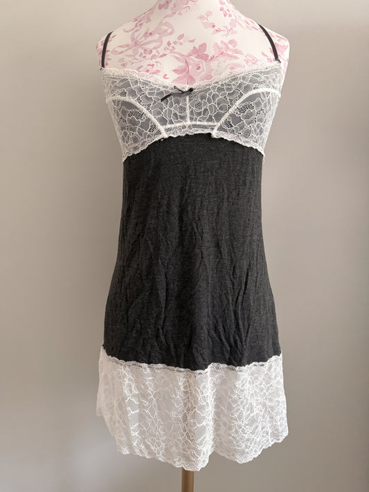 silver basil sour mojito slip dress