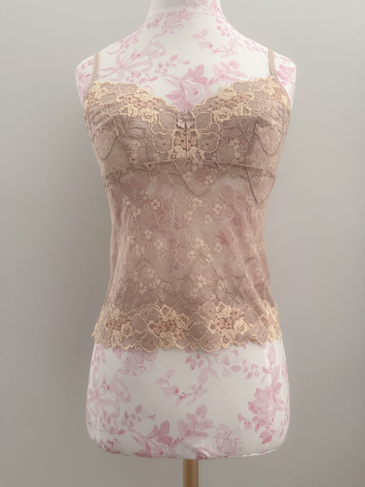 palm tree punch cocktail camisole