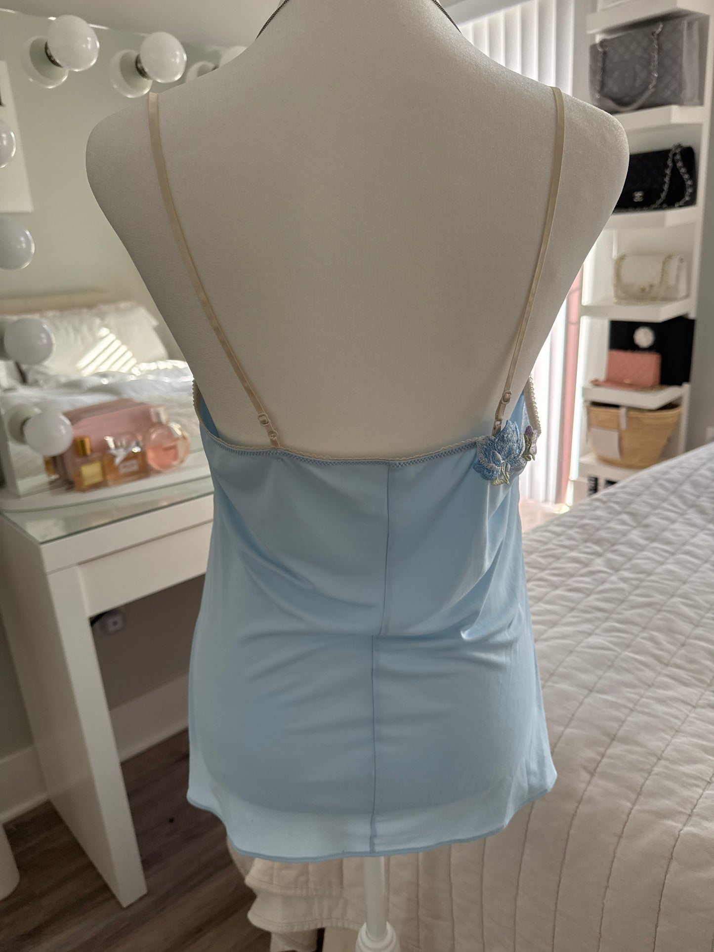 blue raspberry sparkler cocktail camisole