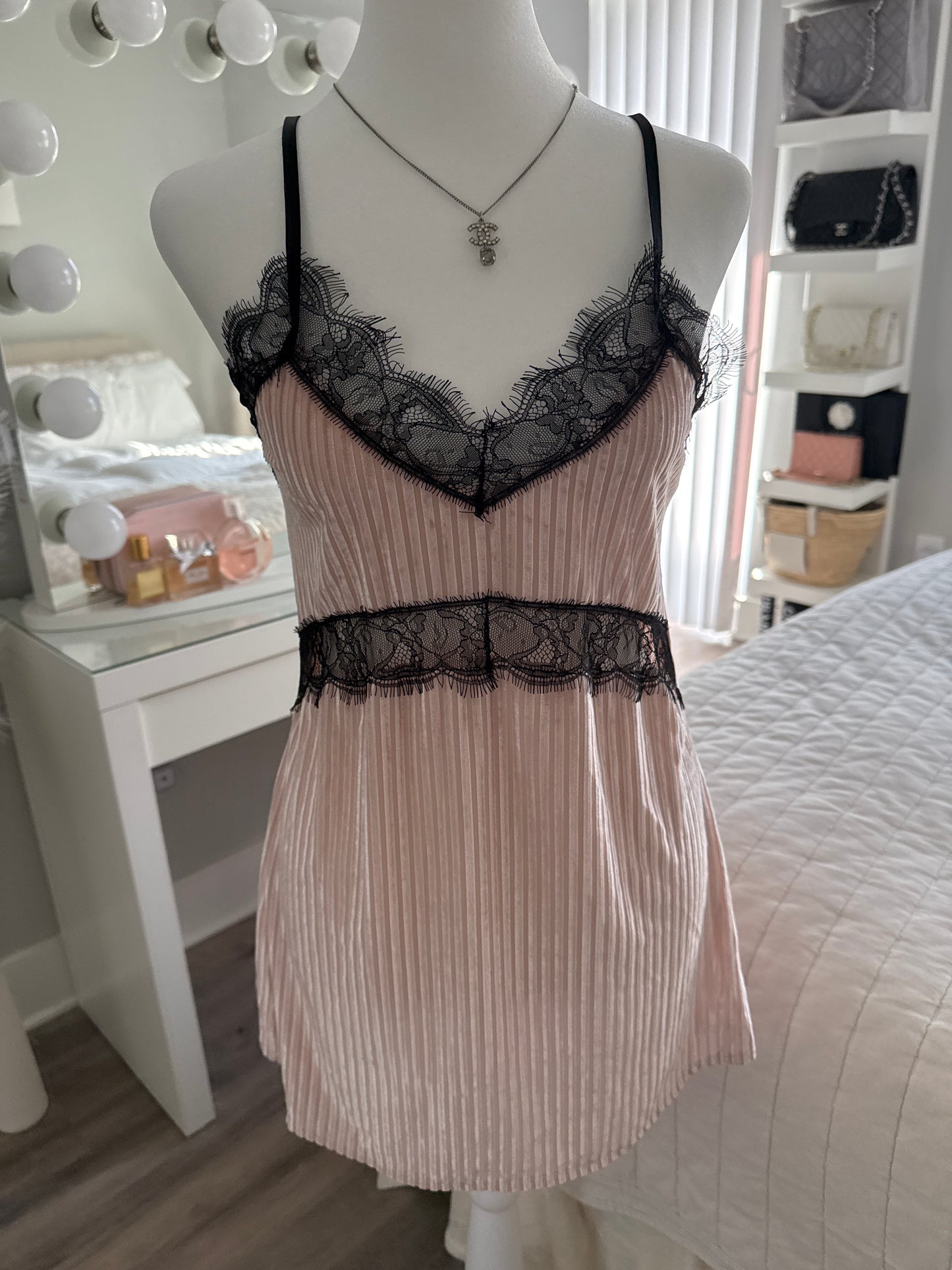 black rose water cocktail camisole
