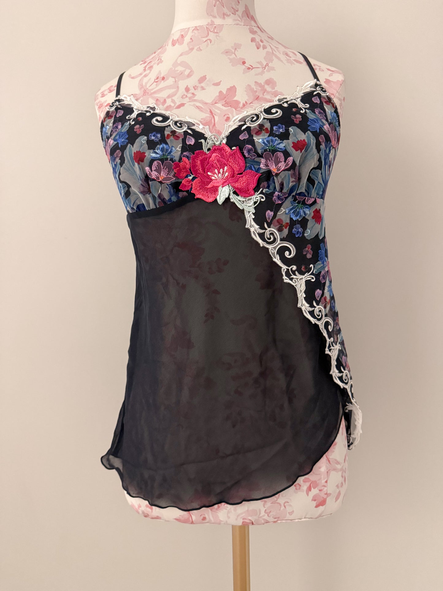 moonlit tutu cream martini camisole