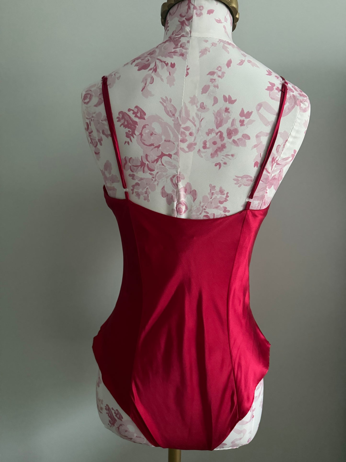 cherry bliss martini bodysuit