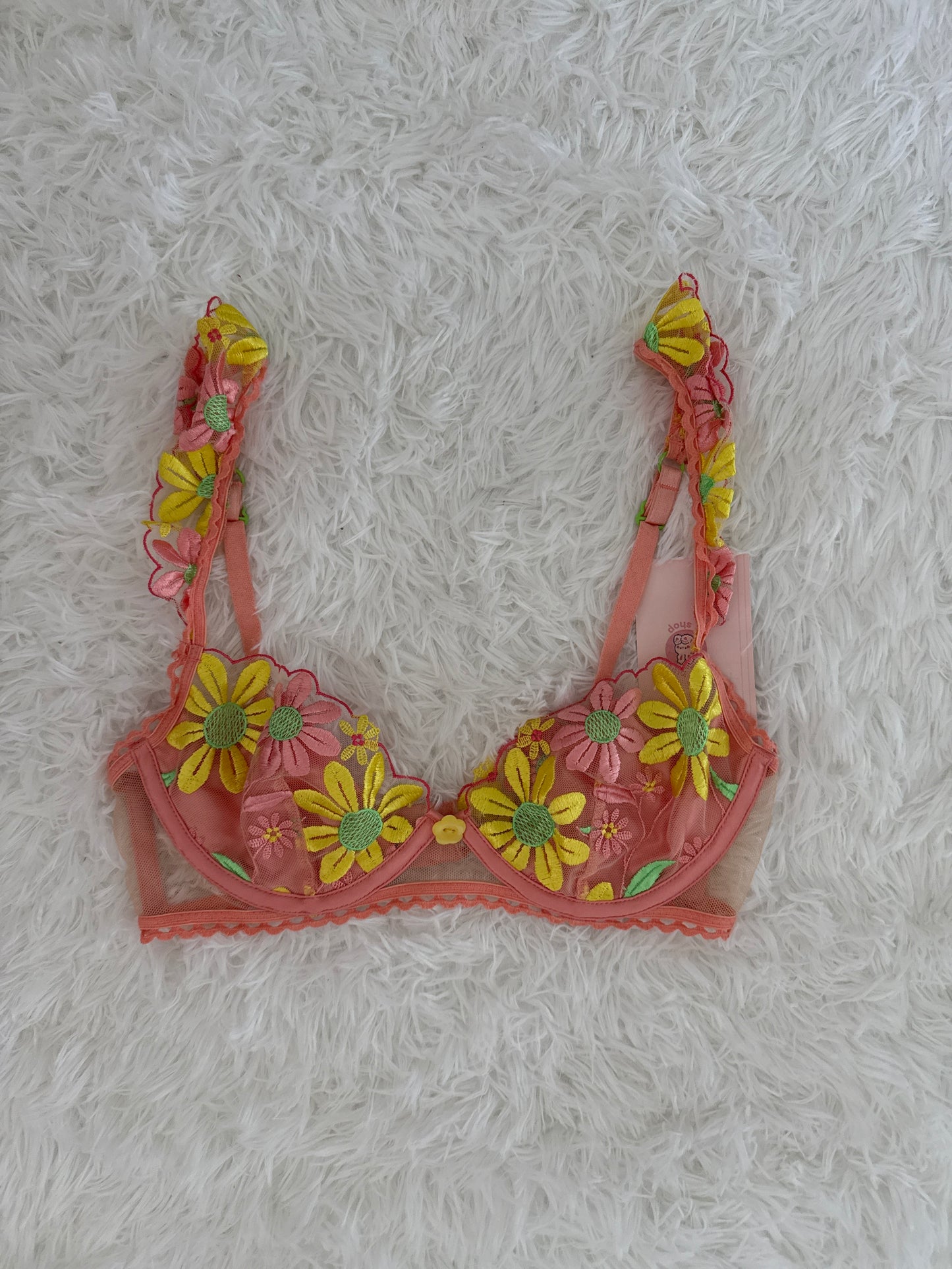 sunset mimosa bralette