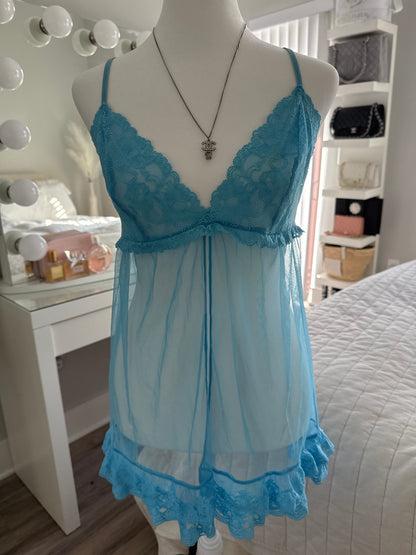 blue raspberry margarita slip dress