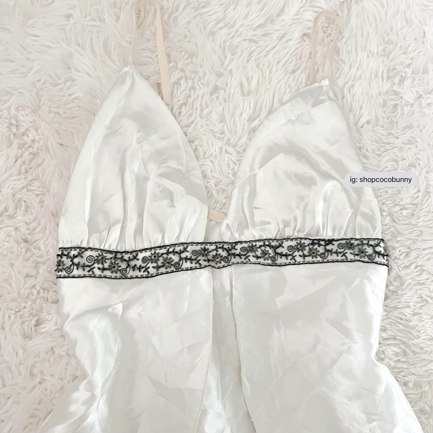 odette white swan slip dress